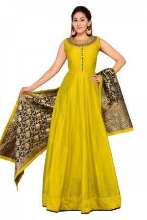 Women's Salwar Suit 2 Pieces Set Green Sleeveless Fashionable kurta Pant  Dress | eBay